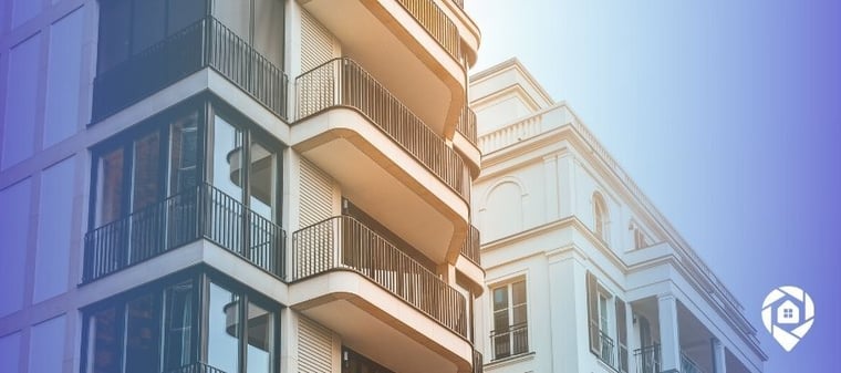 Modern apartment buildings in Knoxville representing BRRRR real estate investment strategy.