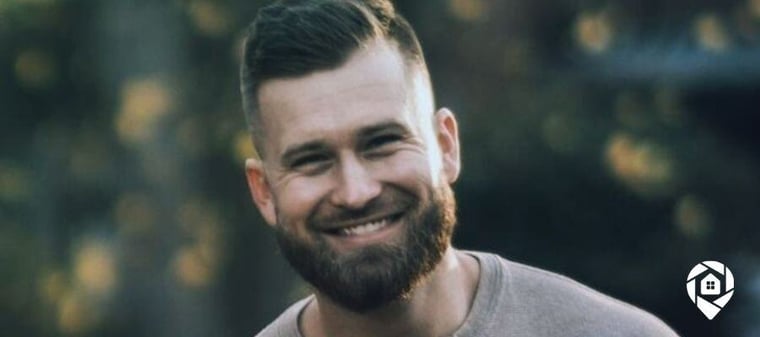 Tommy Harr smiling at camera