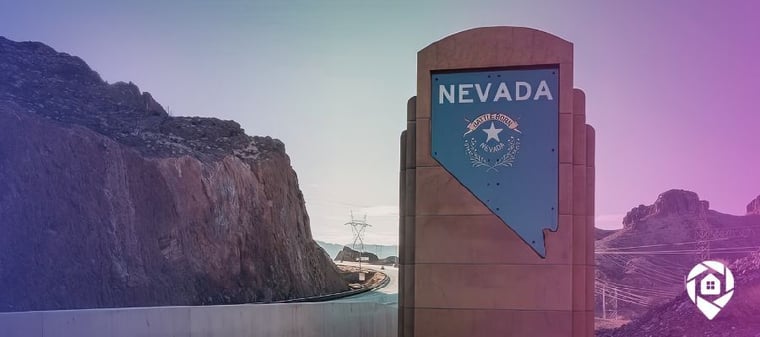 Welcome to Nevada sign