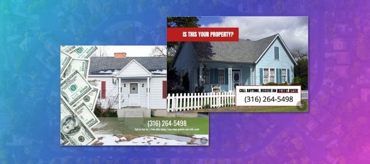 Real Estate Postcards