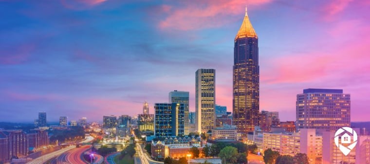 Skyline of Atlanta Georgia